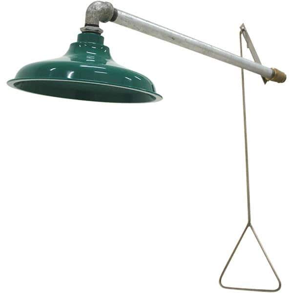 Haws - Plumbed Drench Showers Mount: Wall Mount Shower Head Material: Stainless Steel - Exact Tool & Supply