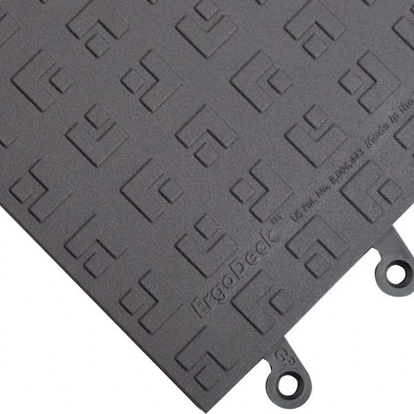 Wearwell - 1 10-Piece 18" Long x 18" Wide x 7/8" Thick, Anti-Fatigue Modular Matting System - Exact Tool & Supply