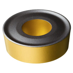 Turning Insert:  RCMX 25 07 00 4425,  Solid Carbide TiCN, Al2O3 & TiN Finish,  Neutral,  0.4921″ Corner Radius,  N/A Series  RCMX