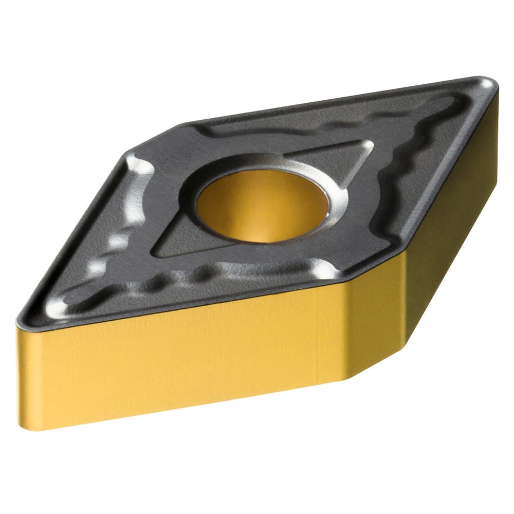 Turning Insert:  DNMG 15 06 12-MR 4425,  Solid Carbide TiCN, Al2O3 & TiN Finish,  Neutral,  0.0469″ Corner Radius,  N/A Series  DNMG-MR (ISO P)