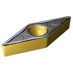 Turning Insert:  VBMT 16 04 04-PMC 4425,  Solid Carbide TiCN, Al2O3 & TiN Finish,  Neutral,  0.0156″ Corner Radius,  N/A Series  VBMT-PMC