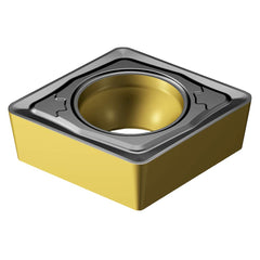 Turning Insert:  CCMT 09 T3 08-PMC 4425,  Solid Carbide TiCN, Al2O3 & TiN Finish,  Neutral,  0.0313″ Corner Radius,  N/A Series  CCMT-PMC