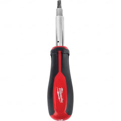 Milwaukee Tool - Bit Screwdrivers Type: 11-in-1 Screwdriver Tip Type: Phillips; Slotted; Nut Driver - Exact Tool & Supply