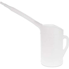 Funnel King - Can & Hand-Held Oilers Type: Measure Body Material: Polyethylene - Exact Tool & Supply
