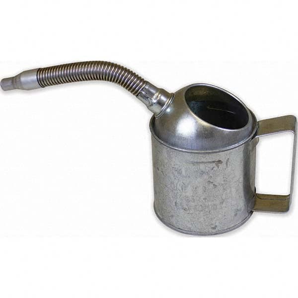 Funnel King - Can & Hand-Held Oilers Type: Measure Pump Material: Steel - Exact Tool & Supply
