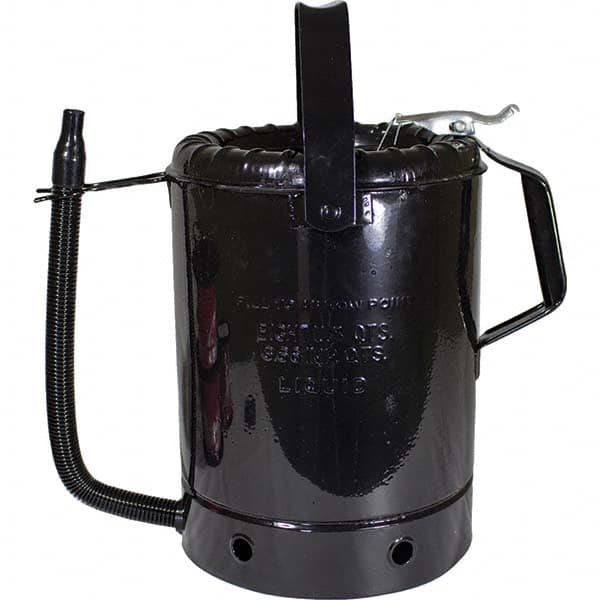 Funnel King - Can & Hand-Held Oilers Type: Bucket Oiler Pump Material: Steel - Exact Tool & Supply