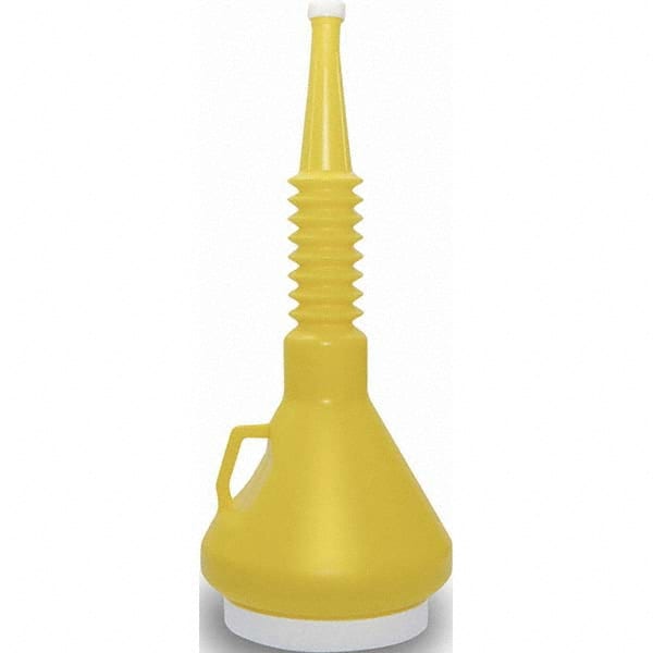 Funnel King - Oil Funnels & Can Oiler Accessories Type: Flexible Spout Material: Polyethylene - Exact Tool & Supply