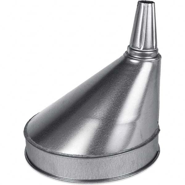 Funnel King - Oil Funnels & Can Oiler Accessories Type: Funnel Material: Galvanized Steel - Exact Tool & Supply