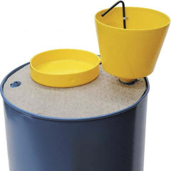 Funnel King - Drum Funnels & Funnel Covers Type: Drum Funnel w/Cover Compatible Drum/Pail Capacity (Gal.): 2 - Exact Tool & Supply
