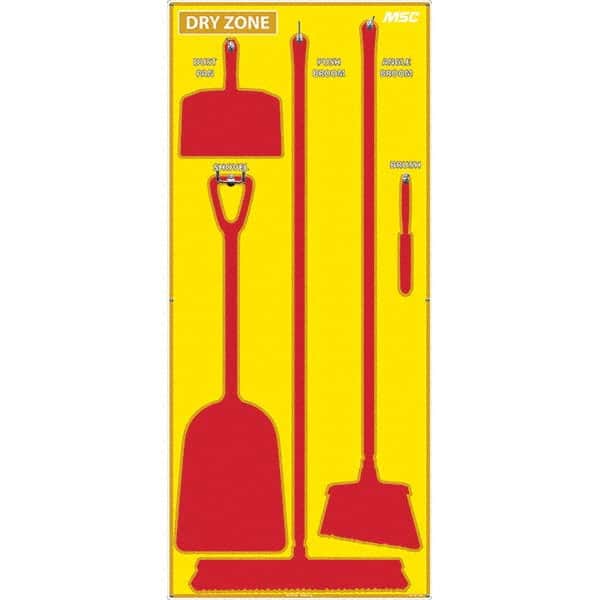NMC - 30 x 68" Aluminum Composite Panel Shadow Board - Exact Tool & Supply