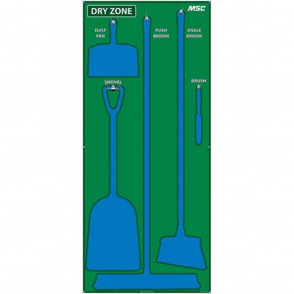 NMC - 30 x 68" Aluminum Shadow Board - Exact Tool & Supply