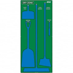 NMC - 30 x 68" Aluminum Shadow Board - Exact Tool & Supply