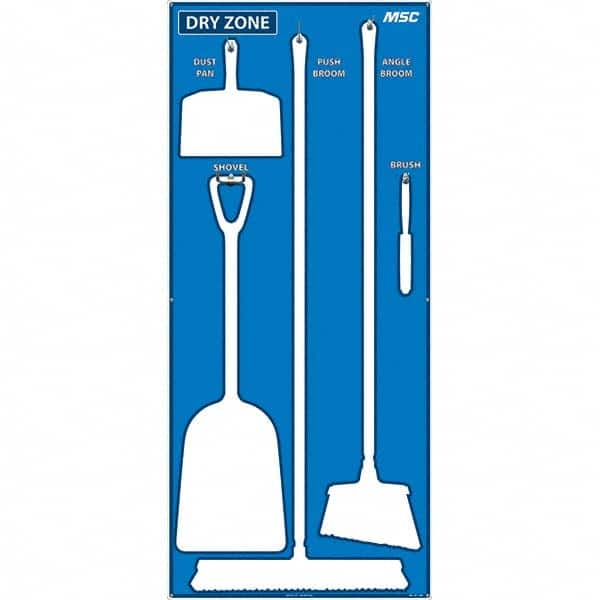 NMC - 30 x 68" Aluminum Composite Panel Shadow Board - Exact Tool & Supply