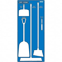 NMC - 30 x 68" Aluminum Composite Panel Shadow Board - Exact Tool & Supply