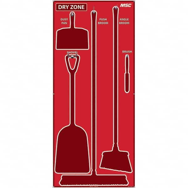 NMC - 30 x 68" Aluminum Shadow Board - Exact Tool & Supply