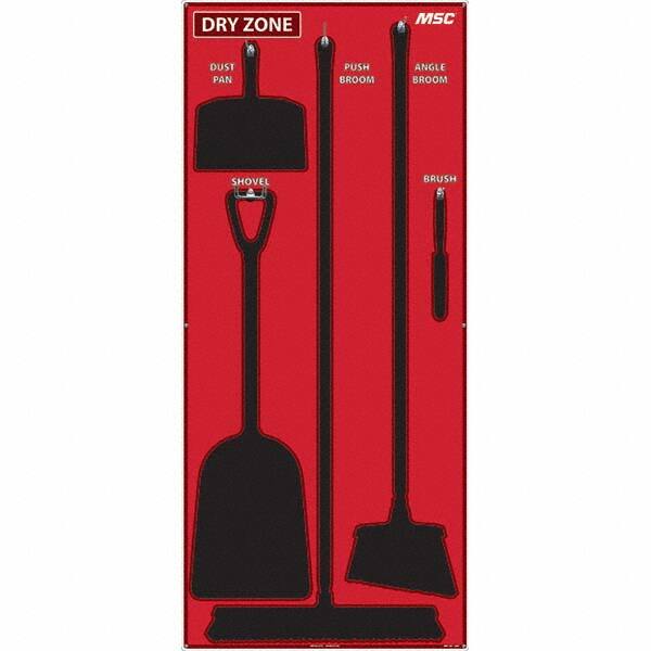 NMC - 30 x 68" Aluminum Shadow Board - Exact Tool & Supply