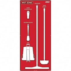 NMC - 30 x 68" Aluminum Shadow Board - Exact Tool & Supply