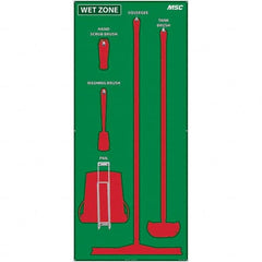 NMC - 30 x 68" Aluminum Composite Panel Shadow Board - Exact Tool & Supply