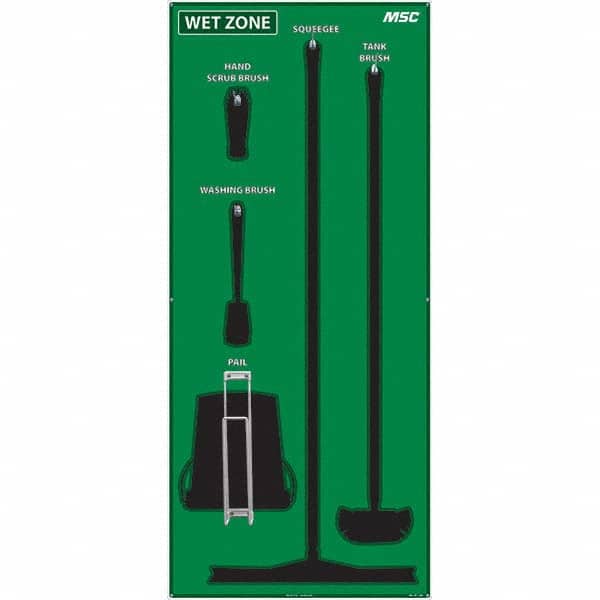 NMC - 30 x 68" Aluminum Shadow Board - Exact Tool & Supply