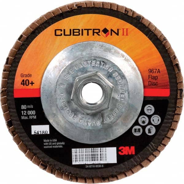 3M - Flap Discs Abrasive Type: Coated Flap Disc Type: Type 29 - Exact Tool & Supply