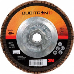 3M - Flap Discs Abrasive Type: Coated Flap Disc Type: Type 29 - Exact Tool & Supply