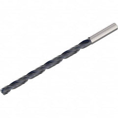 Seco - 18mm 140° 2-Flute Solid Carbide Extra Length Drill Bit - Exact Tool & Supply