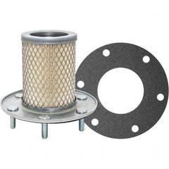 Baldwin Filters - 5-1/8" OAL x 3-3/4" OD Automotive Air Filter - Exact Tool & Supply