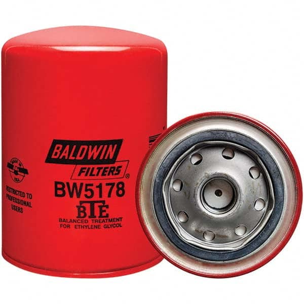 Baldwin Filters - 3/4 Thread 5-3/8" OAL x 3-11/16" OD Automotive Coolant Filter - Exact Tool & Supply
