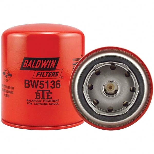 Baldwin Filters - 11/16 Thread 4-3/8" OAL x 3-11/16" OD Automotive Coolant Filter - Exact Tool & Supply