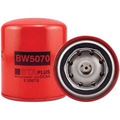 Baldwin Filters - 11/16 Thread 4-3/8" OAL x 3-11/16" OD Automotive Coolant Filter - Exact Tool & Supply