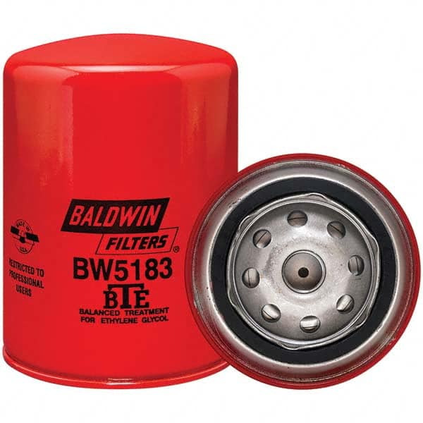 Baldwin Filters - M16 x 1.5 Thread 4-7/16" OAL x 3-11/16" OD Automotive Coolant Filter - Exact Tool & Supply