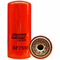 Baldwin Filters - 8-23/32" OAL x 3-11/16" OD Automotive Fuel Filter - Exact Tool & Supply