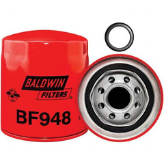 Baldwin Filters - 1 Thread 4-3/8" OAL x 3-11/16" OD Automotive Fuel Filter - Exact Tool & Supply