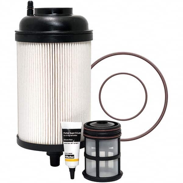 Baldwin Filters - 10" OAL x 4-19/32" OD Automotive Fuel Filter - Exact Tool & Supply