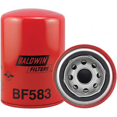 Baldwin Filters - 15/16 Thread 5-3/8" OAL x 3-11/16" OD Automotive Fuel Filter - Exact Tool & Supply