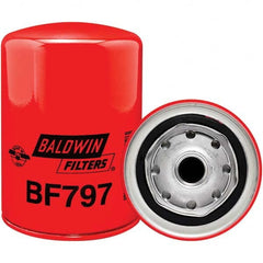 Baldwin Filters - 3/4 Thread 5-3/8" OAL x 3-11/16" OD Automotive Fuel Filter - Exact Tool & Supply