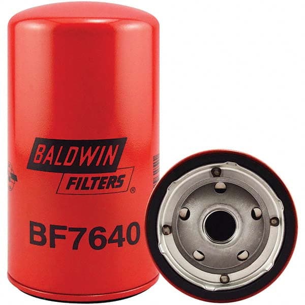 Baldwin Filters - 13/16 Thread 6-5/8" OAL x 3-11/16" OD Automotive Fuel Filter - Exact Tool & Supply