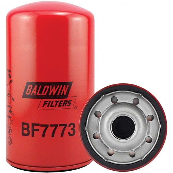 Baldwin Filters - M30 x 1.5 Thread 7-19/32" OAL x 4-1/4" OD Automotive Fuel Filter - Exact Tool & Supply