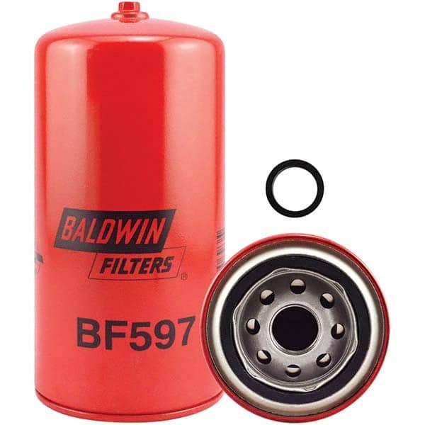 Baldwin Filters - 15/16 Thread 7-17/32" OAL x 3-11/16" OD Automotive Fuel Filter - Exact Tool & Supply