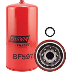 Baldwin Filters - 15/16 Thread 7-17/32" OAL x 3-11/16" OD Automotive Fuel Filter - Exact Tool & Supply