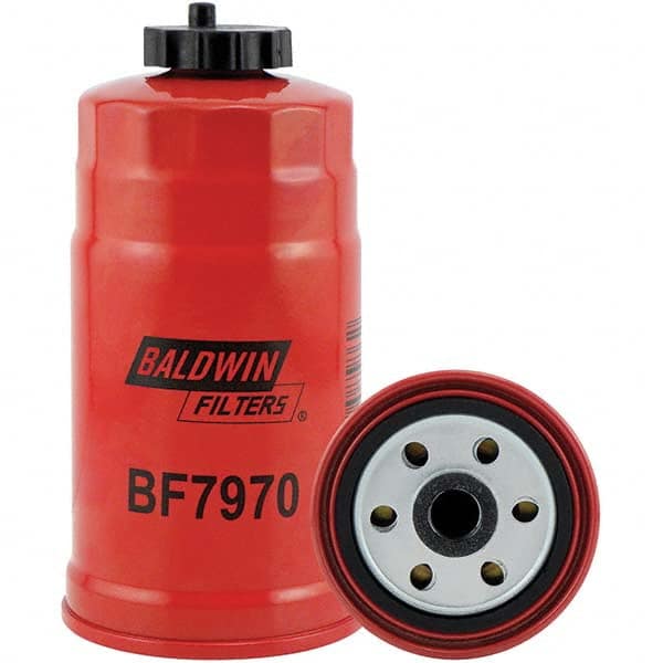 Baldwin Filters - M16 x 1.5 Thread 6-23/32" OAL x 3-3/8" OD Automotive Fuel Filter - Exact Tool & Supply