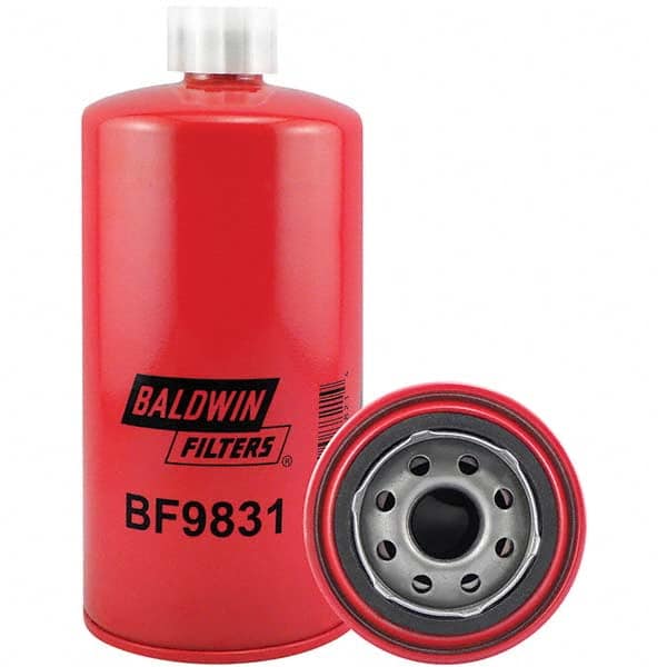 Baldwin Filters - 1 Thread 7-7/8" OAL x 3-19/32" OD Automotive Fuel Filter - Exact Tool & Supply