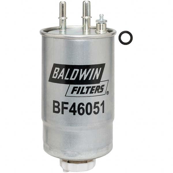 Baldwin Filters - 8-1/16" OAL x 3-1/2" OD Automotive Fuel Filter - Exact Tool & Supply