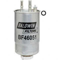 Baldwin Filters - 8-1/16" OAL x 3-1/2" OD Automotive Fuel Filter - Exact Tool & Supply