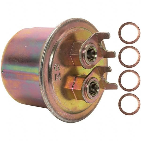 Baldwin Filters - 3-13/16" OAL x 3-13/32" OD Automotive Fuel Filter - Exact Tool & Supply