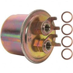 Baldwin Filters - 3-13/16" OAL x 3-13/32" OD Automotive Fuel Filter - Exact Tool & Supply