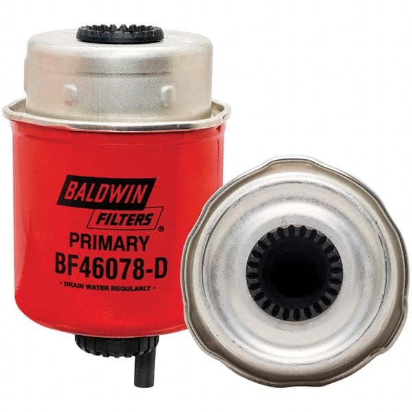 Baldwin Filters - 5-9/32" OAL x 3-1/8" OD Automotive Fuel Filter - Exact Tool & Supply