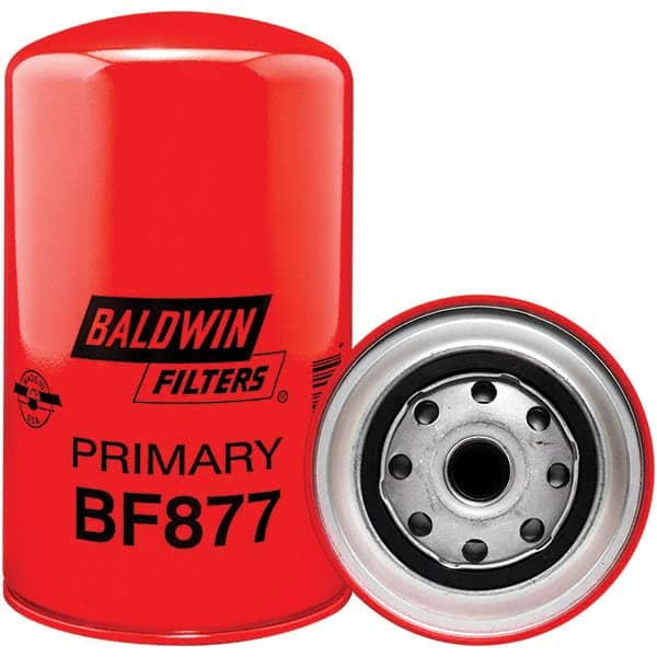 Baldwin Filters - 13/16 Thread 7-11/32" OAL x 4-1/4" OD Automotive Fuel Filter - Exact Tool & Supply