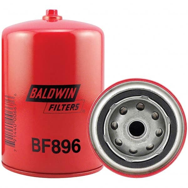 Baldwin Filters - 13/16 Thread 5-21/32" OAL x 3-11/16" OD Automotive Fuel Filter - Exact Tool & Supply