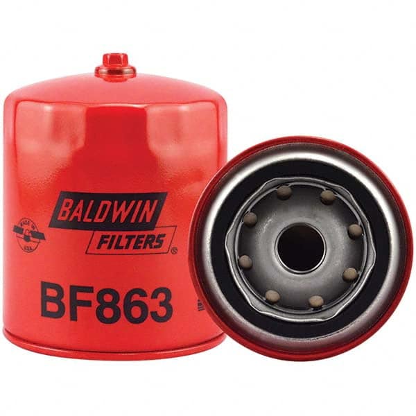 Baldwin Filters - 13/16 Thread 4-11/16" OAL x 3-11/16" OD Automotive Fuel Filter - Exact Tool & Supply